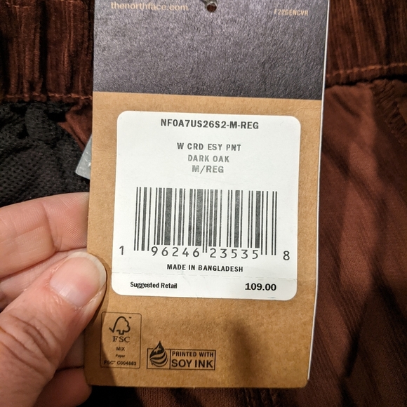 North Face wide leg corduroys - Picture 6 of 8